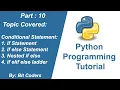 Python Tutorial for Beginners If Else statement Explained Bit Coders In Hindi