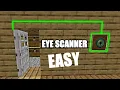 How to make a Eye Scanner Door in Minecraft Easy