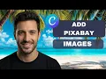 How to add Pixabay images to Canva full guide