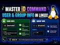 Master id Command - User Group Info in Linux