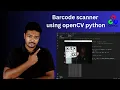 Barcode Scanner Using OpenCV Python Real-Time Barcode Detection