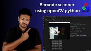 Barcode Scanner Using OpenCV Python Real-Time Barcode Detection