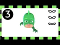 Counting 1-10 with the PJ MASKS! Freeze Dance Learning Activity! Brain Break!