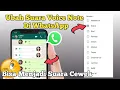 Download Lagu Cara Mengubah Suara Voice Note Di WhatsApp