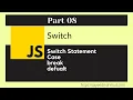 JavaScript Bangla Tutorial Part-08 Latest 2021 JavaScript for beginners statement