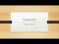 Variable Initialization Part 2