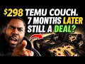 Temu Couch Falling Apart 7 Month Update