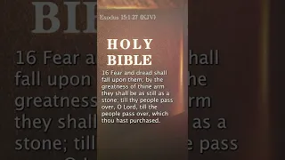 Exodus 15 1-27 KJV