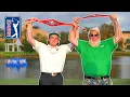 Tiger Charlie Woods vs John Daly John Daly II 2021 PNC Championship