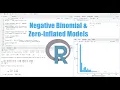 Negative Binomial Zero-Inflated Models in R using Microbiome Data Nutribiomes