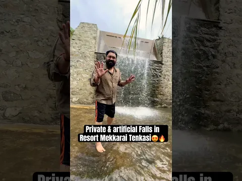 Tenkasi le ipadi oru Resort ah😳⁉️ MMA Resorts Mekkarai Village🤩🔥 #tourism #trip #shorts #Kutralam