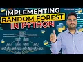 Implementing Random Forest In Python How to Implement Random Forest In Python Random Forest ML