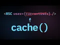 React s new cache function