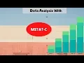 Data Analysis With MSTAT-C Statistical Software Tutorial