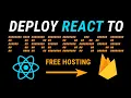 Firebase Tutorial - Deploy React JS app to firebase hosting