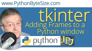 Adding Frames to a Python tkinter window