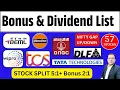 Download Lagu Wipro share Dividend I TCS I IOC SHARE  I tata tech I Bonus \u0026 Dividend List I Upcoming Bonus List