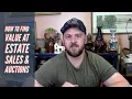 How to Find Value at Online Estate Sales Auctions