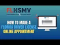 HOW TO MAKE A FLORIDA DRIVER LICENSE ONLINE APPOINTMENT NEW UPDATE 2026