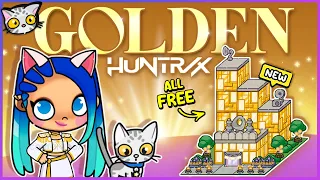  building the free golden mansion for the k pop demon hunters in avatar world 