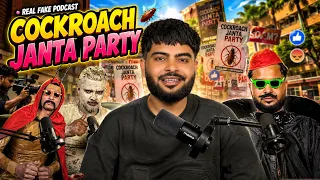 Cockroach Janta Party Se Seedhi Baat 😂 | Real Fake Talk | Capital Zaib