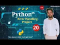 Project Error Handling in Python Finally Else Custom Exceptions Explained