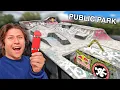 We Found An Outdoor Fingerboard Park