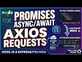 Promises and axios requests in Node js and Express