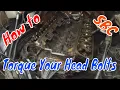 Torque Pattern process for your Small Block Chevy Head bolts