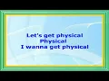 Physical - Olivia Newton John (Lyrics Video)