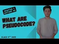 What is Pseudocode Chapter 7 9th 2025 Computer Sciences