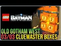Old Gotham West - All 3 Cluemaster Puzzle Solutions