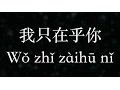 Download Lagu 鄧麗君／Teresa Teng：【我只在乎你】時の流れに身をまかせ (KTV with Pinyin)
