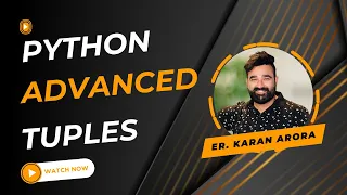 Python Tuples Manipulation - Tuples Methods Operations Indexing Slicing Packing and Unpacking