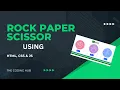 MAKING ROCK-PAPER-SCISSOR GAME USING HTML CSS JAVA SCRIPT