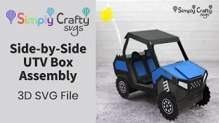 Side By Side UTV Box Assembly - 3D SVG File