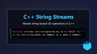 C String Streams A Beginner s Guide to String