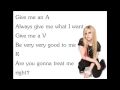 Download Lagu Avril Lavigne - The Best Damn Thing [Lyrics/Letra]