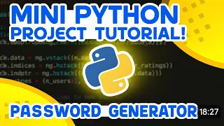 Mini Python Project Tutorial Random Password Generator in Python Beginner Friendly