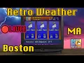 LIVE Boston MA Weather Retro Weather 90s Jazz - Relax