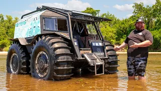 First Drive In My $150,000 Amphibious Truck (SHERP)