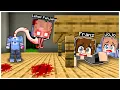 Lagu FRANZ \u0026 JOJO SEMBUNYI DI BAWAH MEJA DARI HANTU LEHER PANJANG di MINECRAFT