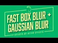 Fast Box Blur Gaussian Blur Effects of After Effects