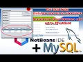 Netbeans 15 Programming with MySQL JTable - Populate table with MySQL Database
