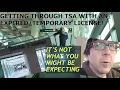 TSA With an ID - Will I Be Allowed Airside