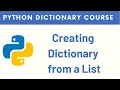 Python Dictionary How to create Python dictionary from Lists with Exercise