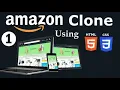 Create Amazon Clone Using HTML CSS and JavaScript