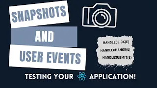 Testing RTL User Events and Snapshots