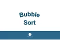 Bubble Sort Card Animation