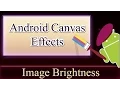 Android Canvas - Adjusting Bitmap Brightness
